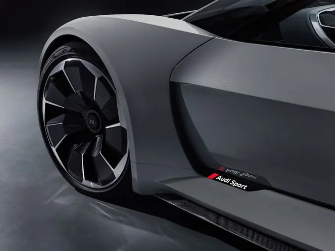 Audi PB18 e-tron Audi Sport logo