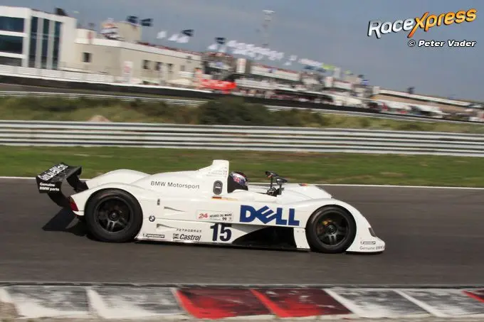 BMW Le Mans winnaar 1999 Historic Grand Prix Zandvoort RX foto Peter Vader