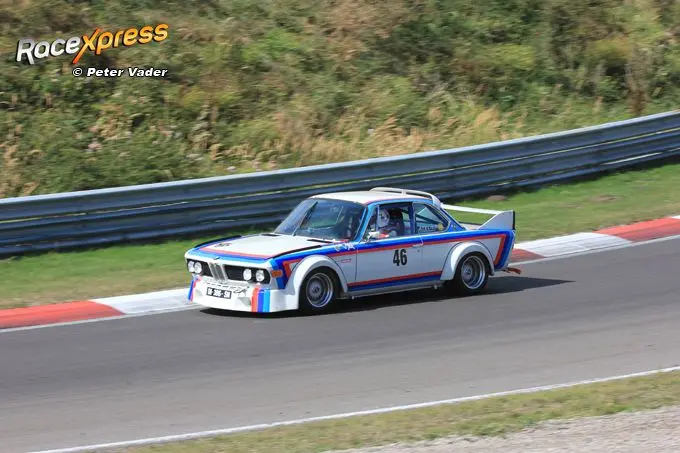 BMW 2.8 CSi Historic Grand Prix RX foto Peter Vader