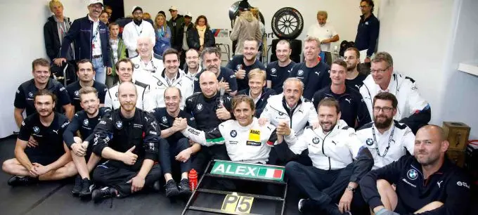Zanardi Misano BMW team members