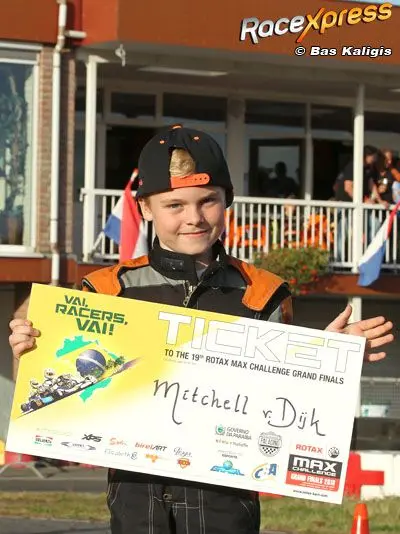 Mitchell van Dijk blij met ticket voor de Grand Finals