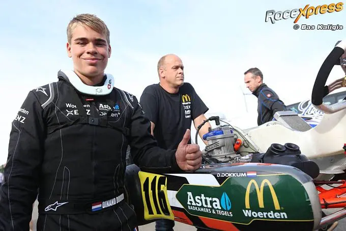 Dinand Dokkum wordt gesteund door McDonalds Woerden