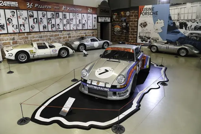 Martini Porsche nr 7 24H Museum Le Mans