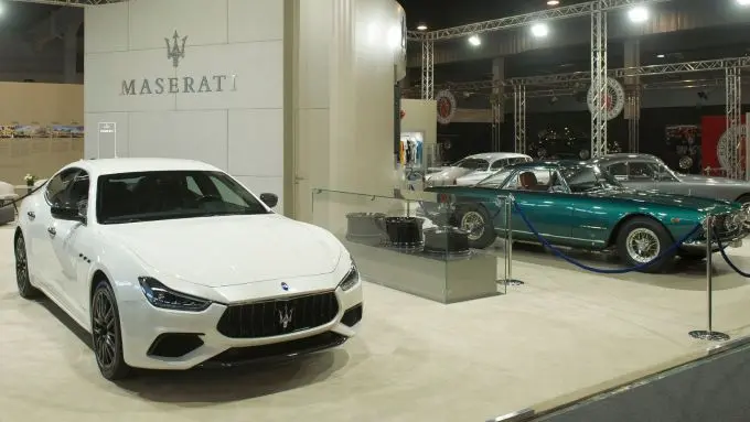 Maserati op de Auto e Moto d'Epoca Show 2018 in Padua