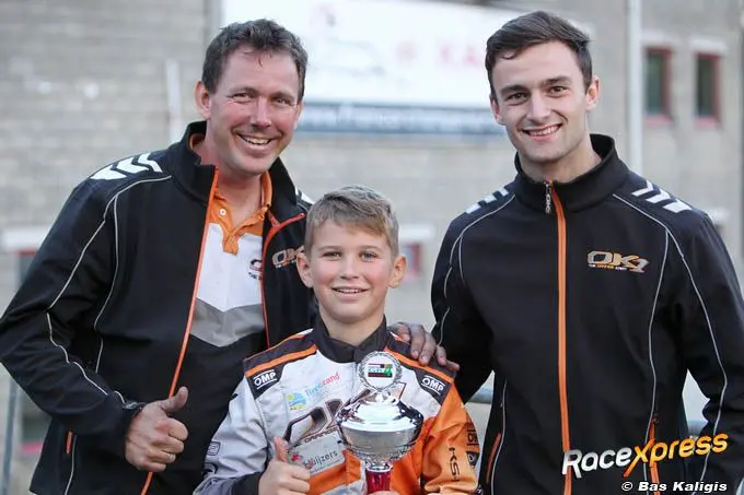 Youri Bonte, vader Gommert en coach Jesse Smeets