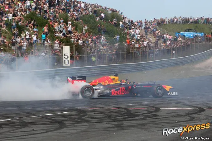 Max Verstappen burn out