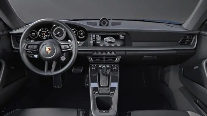 Porsche 992 dashboard