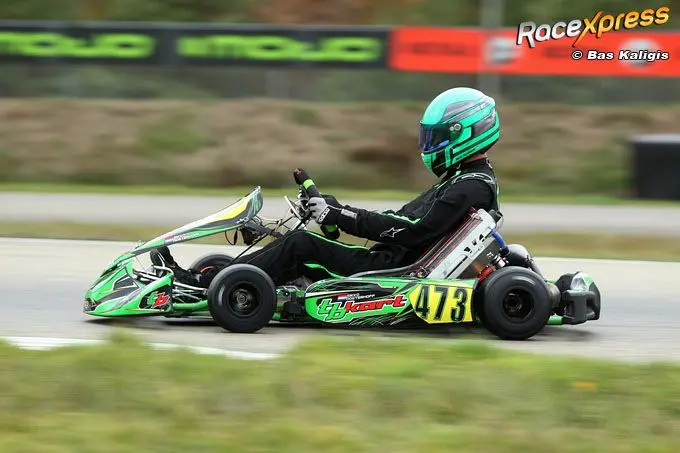 Sikko Oosterhoff kampioen schakelkart GK4 karting