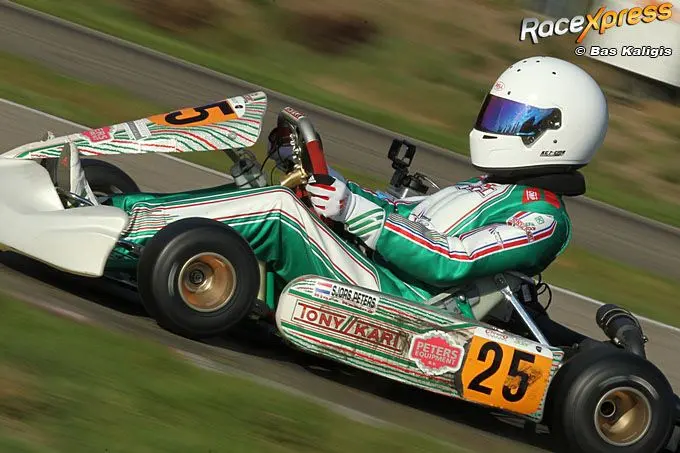 Sjors Peters karting