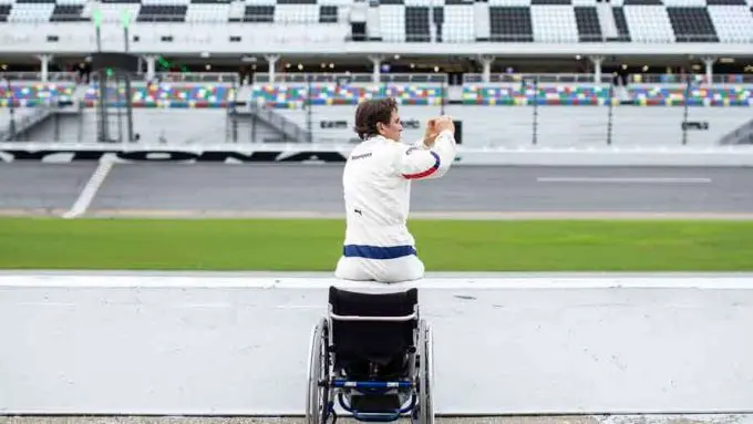Alessandro Zanardi fotograaf rolstoel Daytona