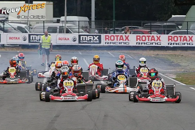 Robin Glerum NK KNAF bij de toppers in de KZ 125 cc schakelklasse