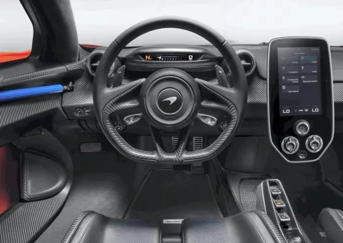 McLaren Senna steering wheel
