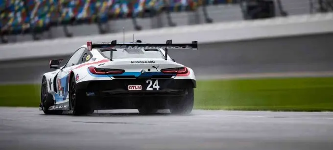 BMW test Datona Zanardi