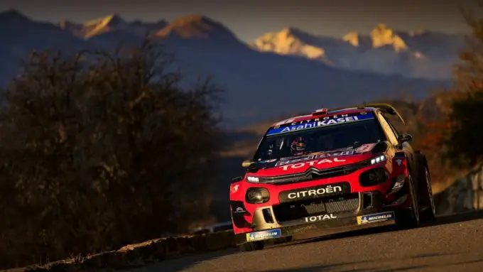 Ogier Citroen C3 Monte Carlo 2019