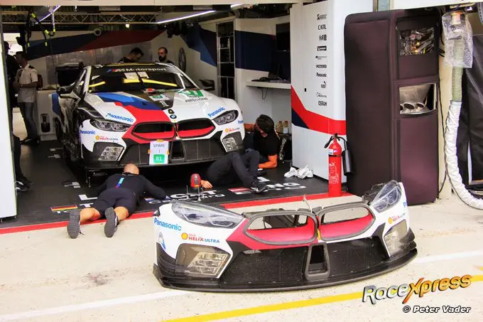 BMW M8 GTE teamwork RX foto Peter Vader