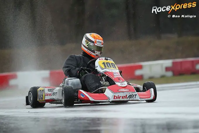 Ferdy Snijders Winterkampioen KZ Plus 125cc schakelkart