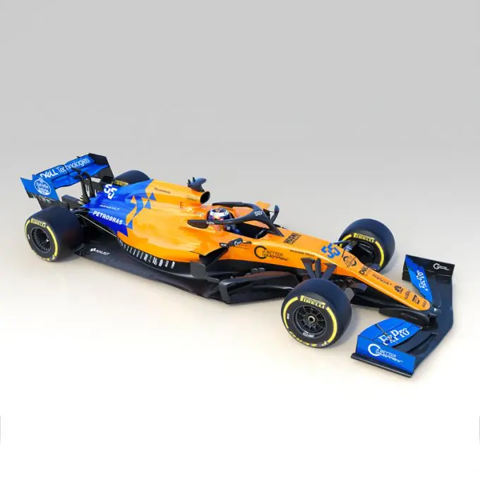 MCL34 Norris Sainz
