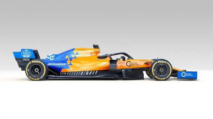 MCL34 Norris Sainz