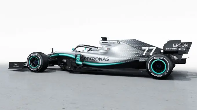 Mercedes W10 Hamilton