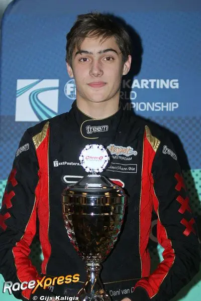 Dani van Dijk podium