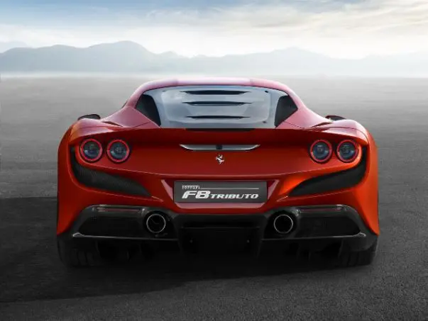 Ferrari F8 rear recht