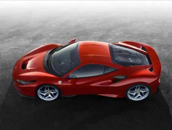 Ferrari F8 roof