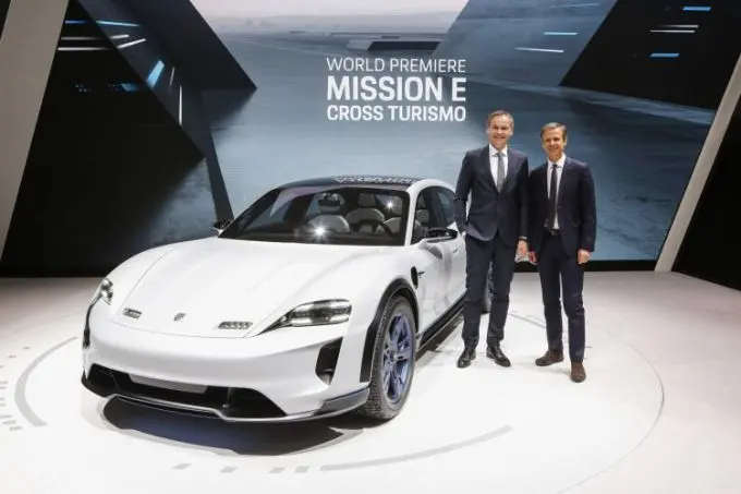 Geneve 2019 Porsche Mission E