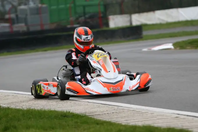 Sam Claes karting Mariembourg