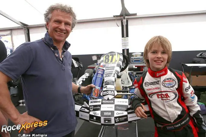 René Lammers knokt zich naar podium in Mariembourg Jan Lammers in de rol van monteur
