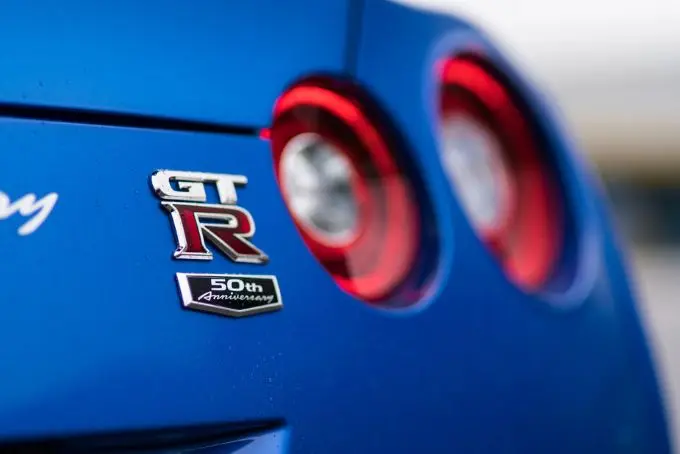 Nissan GT-R 50th Anniversary Edition op de New York International Auto Show