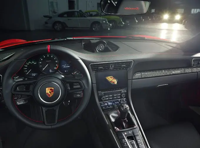 New York Porsche Speedster dashboard