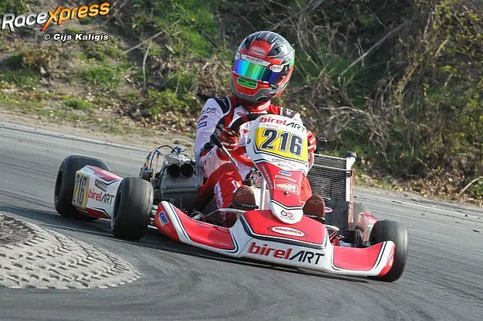 Robin Glerum op Birel naar podium