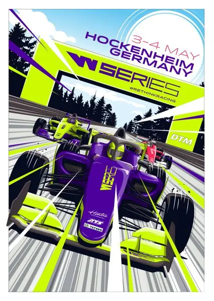 Event poster Hockenheim