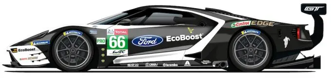 liveries ford gt voor de 24 uur van le mans 2