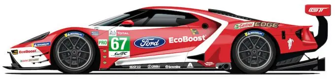 liveries ford gt voor de 24 uur van le mans 3