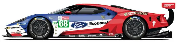 liveries ford gt voor de 24 uur van le mans 4