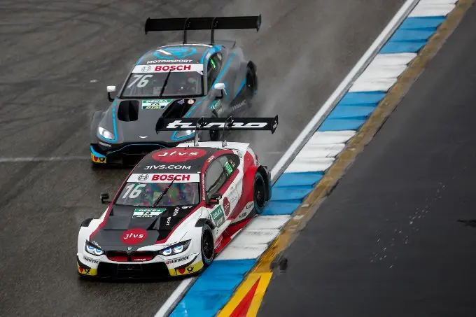 Zolder Jake Dennis Timo Glock vlnr