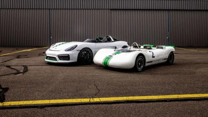 Porsche 981 en 909 Bergspyder