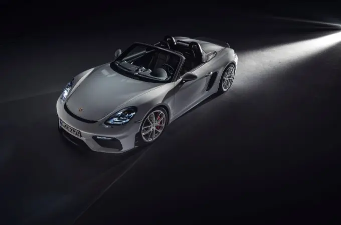 718 Spyder bovenaf