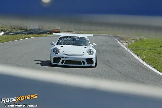 Jos Verstappen test Porsche