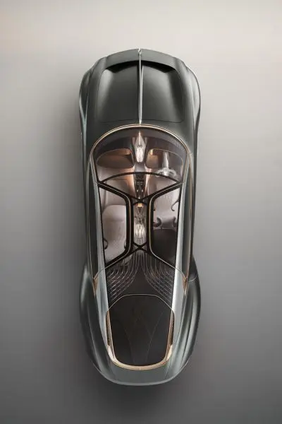 Bentley 100 GT bovenaanzicht