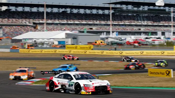500e DTM Lausitzring Rene Rast raceleider Audi
