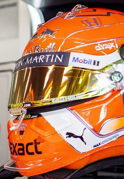 New helmet Max Verstappen 