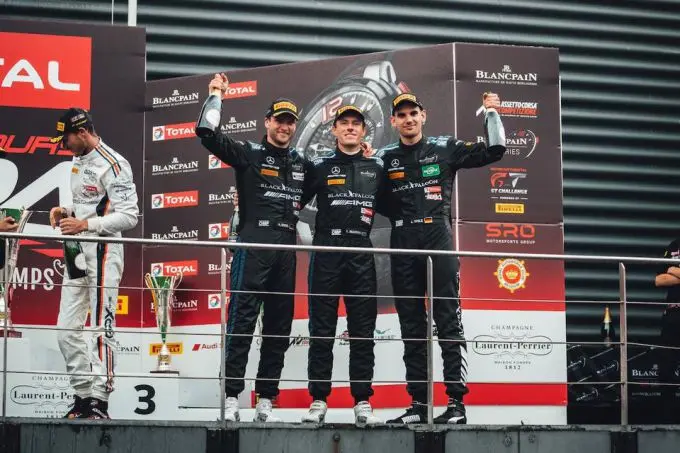 Yelmer Buurman podium 24H Spa 2019