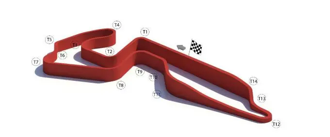 DTM 2020 Igora Drive plattegrond
