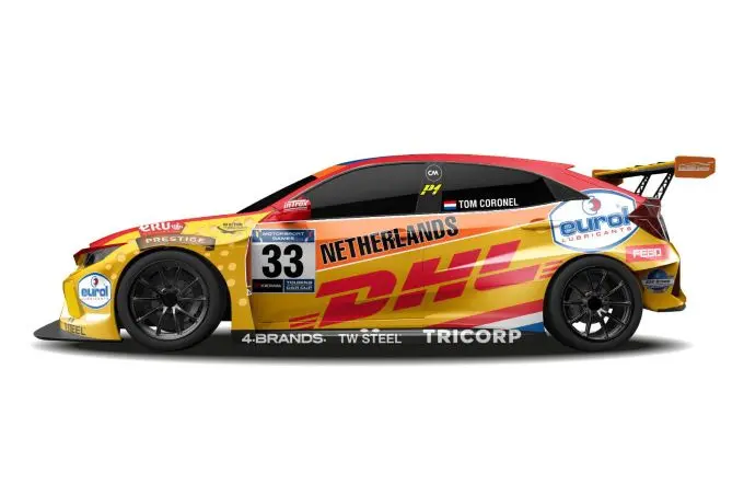 livery van Honda Civic van Boutsen Ginion Racing