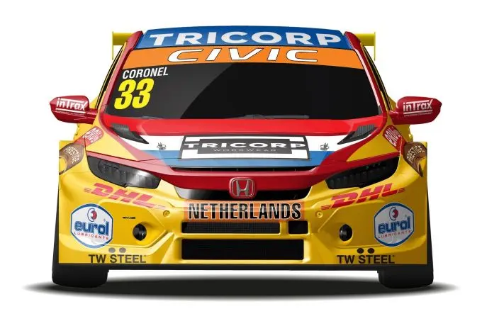 Tom Coronel Honda Civic Type R FIA Motorsport afbeelding 2