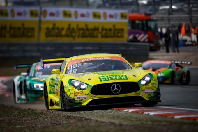 Fabian Vettel Mercedes GT3 Zandvoort