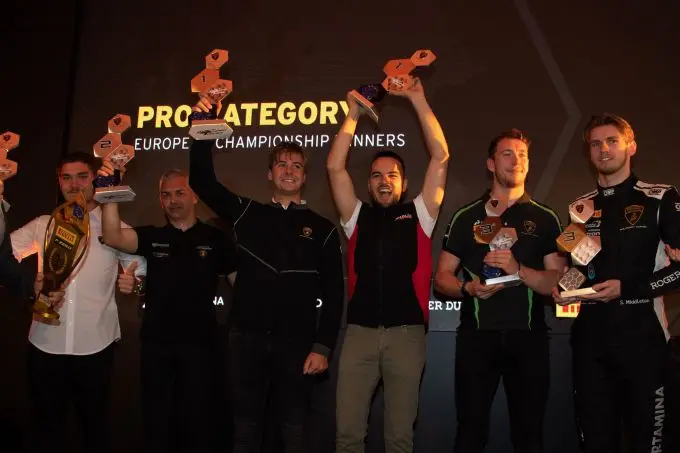 Danny Kroes geeft subliem visitekaartje af: Europees kampioen in Lamborghini Super Trofeo!
