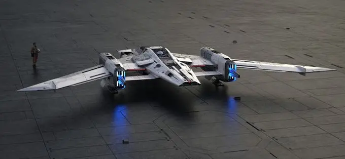 Tri-Wing S-91x Pegasus Starfighter